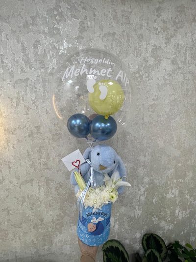 Minik Mucize – Kişiye Özel Bebek Aranjmanı — 1. görsel